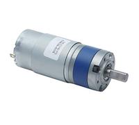Fafeicy Réduction de L'engrenage Micro Planétarium 24 V avec Surface de écrasement d'usure pour Les Voitures Intelligentes, Matériau en Alliage à Faible Teneur en Carbone (45RPM)