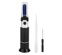 Fafeicy Réfractomètre, Testeur de Sucre 0-20 avec Compensation Automatique de Température, Adaptable à la Plupart des Tests de Sucre Liquide, Compact et Léger pour un Transport Facile