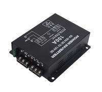 Fafeicy Régulateur de Réducteur de Tension, Ventilateurs en Fer Double Résistants au Convertisseur DC 24 V à 12V pour Les Bus VUS RVS (100A)