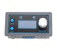 Fafeicy Régulateur de Tension de Convertisseur Boost, Module d'alimentation CC Programmable 5,0-30 V à 0,5-30 V 4 A avec écran LCD et Ventilateur Intelligent pour Chargeur Solaire électronique