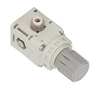 Fafeicy Régulateur de vide pneumatique Kit de régulateur de pression de soupape de réduction négative sous vide avec tube droit de 6 cm