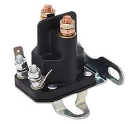 Fafeicy Relais Solénoïde de Démarreur 12 V avec Contacts Plaqués Argent, Relais de Démarreur de Tondeuse à Gazon, Démarrage Rapide du Moteur, Remplacement Haute Puissance pour Véhicule Utilitaire de