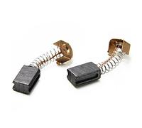 Fafeicy Remplacement de Balais de Charbon, Graphite avec Fil d'acier pour Moteur électrique de Meuleuse d'angle G720, Paire Durable pour Mini Meuleuse et Polisseuse