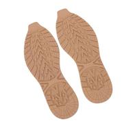 Fafeicy Remplacement de la Semelle de Chaussures, Caoutchouc Complet de Réparation de Réparation, Matériau de Forme Non Glissement en V, Silencieux Durable pour Chaussures (couleur de peau)