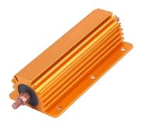 Fafeicy Résistance bobinée 200W 1Ω, Boîtier Aluminium | Montage sur châssis pour applications industrielles, Dissipation thermique optimale, Utilisation en audio scène et capteurs