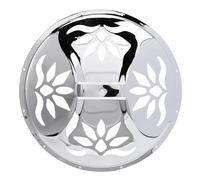 Fafeicy Résonator Guitar Cover Plate en Acier Inoxydable Conception Perforée pour Son Son et un Style élégant Compatible avec les Guitares de Résonateur