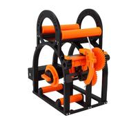 Fafeicy Respooler de Filament D'imprimante 3D, Division de Filament Efficace, Enrouleur de Bobine de électrique, divisé 3 Kg en 1 Kg, adapté à une Bobine de 20 Cm (Prise UE 100-240V)