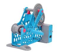 Fafeicy Rétracteur de Filament d'imprimante 3D, RéEnrouleur de Filament électrique ABS pour Bobines de 2 Kg, Enrouleur de Bobine Amovible avec Poignée, Transfert Propre pour Fil de Soudure d' 3D
