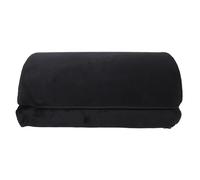 Fafeicy Rise de Pied de Pied à Mémoire de de Rebond à Demi-Cylindre, Pas Réglables pour Le Bureau, Soulagement de la Fatigue, Design Classique Noir