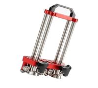 Fafeicy Rouleau en Tôle, Conception à Roulement incliné pour une Flexion de 0 à 100 Degrés sans Rayures, avec Jauge de Profondeur Impériale Réglable, pour Profilés de Toiture en Métal