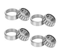 Fafeicy Roulements à Rouleaux Coniques, Jeu de Roulements de Roue en Acier, Rouleaux Coniques à Colonne Unique pour Machines Agricoles et Textiles