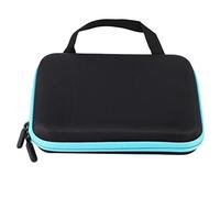 Fafeicy Sac de Stockage d'huile Essentiel Portable 63 Places, Matériau EVA, Idéal pour Le Stockage de la Maison et des Voyages, Protège Les Huiles Contre Les Dommages (Blue)