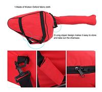 Fafeicy Sac de Tronçonneuse, étui de Transport Oxford Portable avec Conception Protectrice pour Une Utilisation Forestière, Un Stockage Léger et Pratique pour Les Tronçonneuses (Rouge)