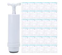 Fafeicy Sacs d'étanchéité à Vide Filaments, Sacs de Rangement sous Vide pour Pièces Imprimantes PLA 3D, avec Extracteur de Pompe à Air, Emballage Alimentaire de Séchage Filament