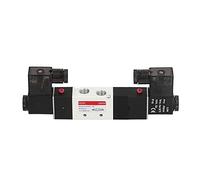 Fafeicy Sallenoïde à Air DC12V, Solénoïde Pneumatique Alliage Robuste Durable pour le Génie Mécanique (DC12V)