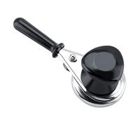 Fafeicy Scelleuse Manuelle de Canettes en Acier Inoxydable, Outil Manuel pour Cuisine avec Long Manche, Machine à Sertir Ronde pour Bocaux et Couvercles en Verre de 8,5 Cm, Dispositif de Sertissage