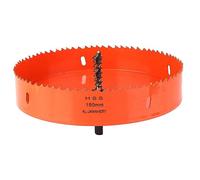 Fafeicy Scie Cloche Bimétallique, Foret pour Métal, Bois, Plastique, avec Lame Tranchante et Rainure pour L'élimination des Copeaux (180mm)