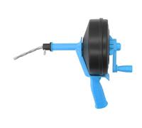 Fafeicy Serpent de Vidange, 25 Pieds, Dissolvant de Bouchons de Plomberie avec et Fixation de Perceuse, pour évier, Douche, Baignoire, Cuisine, Déblocage de Tuyaux D'égout (5M / 16.4Ft)