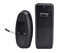 Fafeicy Serrure de Porte Intelligente, Déverrouillage par Empreinte | Clavier virtuel anti-peep, accès à la carte IC et au porte-clés, journaux d\'entrée des applications en temps réel, mode de