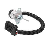 Fafeicy Soupape D'arrêt du Solénoïde coupé en Moteur, Capteur CC 12V avec Abdos en Alliage en Aluminium pour 1G925-60011 1503ES-12A5UC4S OEM 6691498
