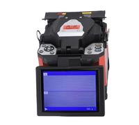 Fafeicy Splicer et Cerclement de à Fibre Optique et Coliret Complet Automatique High Precise Optical Fibre Welding Splicing Machine pour FTTH Télécommunications Fiber Optic Engineering (Plug UE