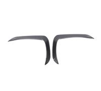 Fafeicy Spoilers Latéraux de Pare-Chocs Avant, Paire de Séparateurs Latéraux ABS, Garniture de Couvercle de Ventilation Sportive, Kit Extérieur Haute stabilité pour Pilotes X5 F15 M Sport 2014 2018