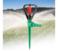 Fafeicy Sprinkler à l'eau Pulvérisateur en Plastique Pulvérisateur, Outil d'arrosage à 360 Degrés à 360 Degrés à Agricultural Lawn Irrigation pour Le Jardinage Extérieur