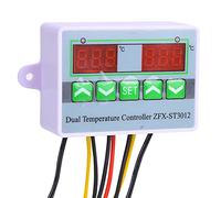 Fafeicy ST3012 Interrupteur de Contrôle de Température Intelligent ST3012 pour L'équipement Industriel, Coque ABS, Large Plage de Contrôle de la Température, Haute Précision (AC220V)