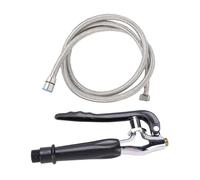 Fafeicy Station de Lavage Oculaire D'urgence, Kit de Montage de Robinet à Buse Unique avec Construction en Acier Inoxydable pour la sécurité du Lieu de Travail en Laboratoire