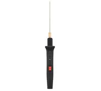 Fafeicy Stylo électrique de Coupe de Mousse de Polystyrène de Coupeur de Mousse Portatif de 24 W avec 5 Pointes Droites et 1 Pointe D'arc Température Constante pour la Sculpture de (BLACK Adjustable