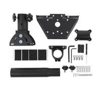 Fafeicy Support Adaptateur pour Poteau Satellite, Rotation à 360°, Inclinaison à 160° pour Camping-car et Yacht, Installation Sécurisée, Conception Robuste