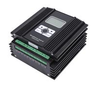 Fafeicy Système de Contrôleur Hybride Solaire éolien, Régulateur de Charge MPPT PWM avec écran LCD pour Batterie 12 V/24 V, Entrée Solaire 800 W pour Lampadaire Marin Domestique, Alimentation Hors