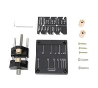 Fafeicy Système de Guide d'affûtage Kit d'affûtage de Burin, Outil 'angle Réglable en Acier Inoxydable pour les Projets de Travail du Bois et de Bricolage