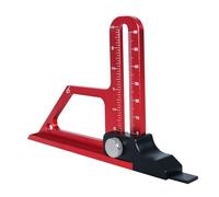Fafeicy Table Saw Hauteur Aluminium ALLIAGE 0 à 60 Mm Outil de Travail du Bois Multifonctionnel pour les Boiseries de Précision