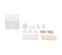 Fafeicy Télécommande Intelligente à Bouton-poussoir, Fonctionnement du Hub avec Compte à Rebours, Interrupteur Mural sans Fil IP54, Batterie Intégrée de 1000 MAh pour Cuisine, Placard, Salle de