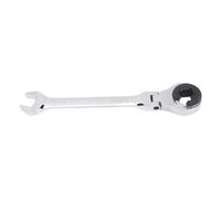 Fafeicy Télers de Frein de 13 Mm Ouverte, clé à Cliquet Réglable avec Têtes Flexibles de 180 ° 72 Dents de Dents pour les Noix de Ligne de Frein à Carburant