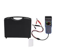 Fafeicy Testeur de Batterie de Voiture 12 V 24 V, Reconnaissance Automatique, Testeur de Charge de Batterie Intelligent, Analyseur avec Imprimante pour Véhicule Camion Moto Bateau