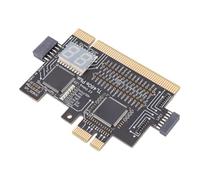 Fafeicy Testeur de Débogage LPC de Carte Mère de Diagnostic pour Assemblage D'ordinateurs avec Support PCIE, Analyseur de Code Postal, Outil de Maintenance pour Techniciens PC