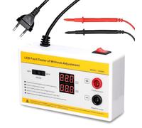 Fafeicy Testeur de LED Détecteur de Défauts LED Testeur de Perles de Lampe avec Courant de Tension Réglable BananaJack pour la Réparation du Rétroéclairage TV sans Retrait D'écran