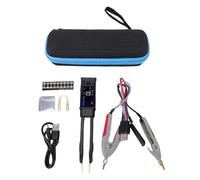 Fafeicy Testeur de Pincettes, Testeur SMD de Pont Numérique 100 KHz pour Diode de Condensateur D'inductance de Résistance, Compteur de Tri Automatique avec écran HD de 1,47 Pouces,