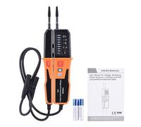 Fafeicy Testeur DE Tension Professionnel Testeur électrique Multifonction avec Mesure DE Tension AC/CC 12-1000V AC 12-1500V CRINCUIPITY VÉRIFICATION DE TRIP RCD Séquence DE Phase DE
