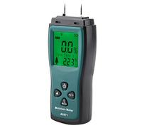 Fafeicy Testeur d'humidité du Bois SMART SENSOR AS971, pour la Plupart des Bois, Bambou et Papier avec Grand écran LCD et Fonction de Conservation des Données