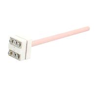 Fafeicy Thermocouple Platine Rhodium WRP100 de Type S, Fil de 0,12 Mm, Sonde de Capteur de Température 0-1600 C avec Tube en Corindon 99 pour la Mesure de Gaz et de Liquides Industriels (250mm)
