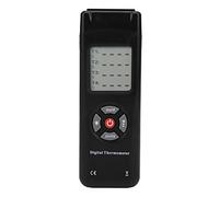 Fafeicy Thermomètre à Thermocouple, écran LCD Numérique rétroéclairé Blanc, Type 4K avec Sonde de Température, Fonction de Conservation des Données, Haute Précision de Mesure, Matériaux ABS, Portable