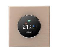 Fafeicy Thermostat Intelligent WiFi, écran Couleur Numérique Tactile pour Chauffage au Sol à Eau, for Système de Plancher Chauffant à Eau