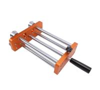 Fafeicy Tôleuse avec Molette de Réglage en Hauteur | Portable Dual Station 7 Pouces, Profondeur Réglable, Cintreuse de Tôle pour Panneaux Profilés et Travaux D'Avant-toit, 0 à