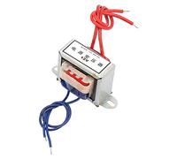 Fafeicy Transformateur de Puissance AC 220 V à 12 V ou 24 EI Transformateur de Puissance Unique 3 W Fil de Cuivre Complet Noyau en Nylon pour Conversion de Tension 50 Hz dans la (12V)