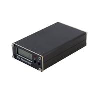 Fafeicy Transmetteur FM, Diffuseur de Radio FM Stéréo à Affichage Numérique 0,5 W, Fréquence Réglable de 76 à 108 MHz, Portée de 2000 M, avec Entrée de Type C, pour Téléphone, PC, (Black)