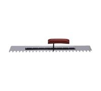 Fafeicy Truelle Carrée Crantée Truelle à Carreaux en Acier Inoxydable de 50 Cm