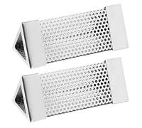 Fafeicy Tube de Fumage pour Barbecue, Boîte à Fumée en Acier Inoxydable, Améliore la Saveur de la Viande et du Fromage, Idéal pour les Barbecues électriques au Gaz et au Charbon de Bois (#1)